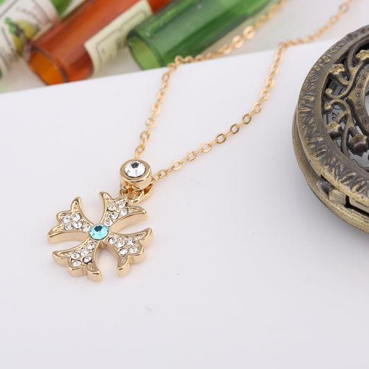 Kruckel-Necklace-Austria-Crystal-Earrings