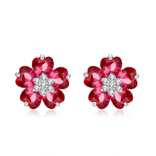 Kruckel Earrings for Women, Trendy, Cute, Elegant for Wedding Bridal Brides Valentine Gift Birthday Woman Mother Day, made with Austrian crystals