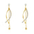 Cross Pearls Drop Earrings Made With Cubic Zircon Tassel Drop Stud for Women Best Jewelry Gifts For Valentine By KRUCKEL 7139026