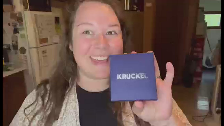 Kruckel Butterfly Dangle Earrings with Crystals (925 Sterling Silver) Includes Present Box – Hypoallergenic, Lightweight, Safe for Sensitive Skin