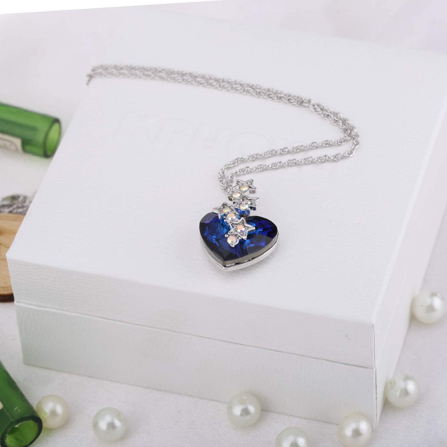 Kruckel; 5041130 Star Necklace with Swarovski® Element crystal;