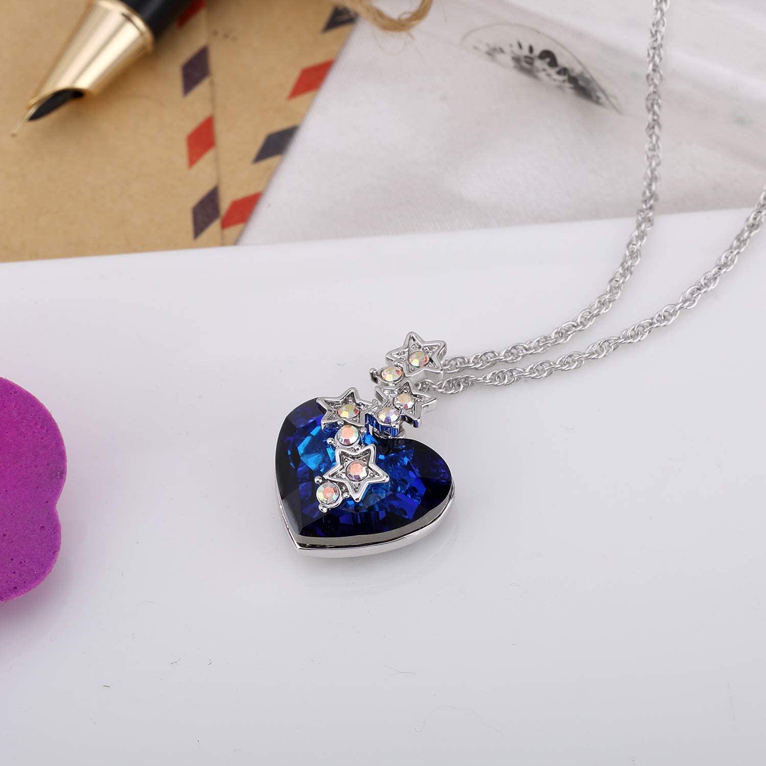 Kruckel; 5041130 Star Necklace with Swarovski® Element crystal;