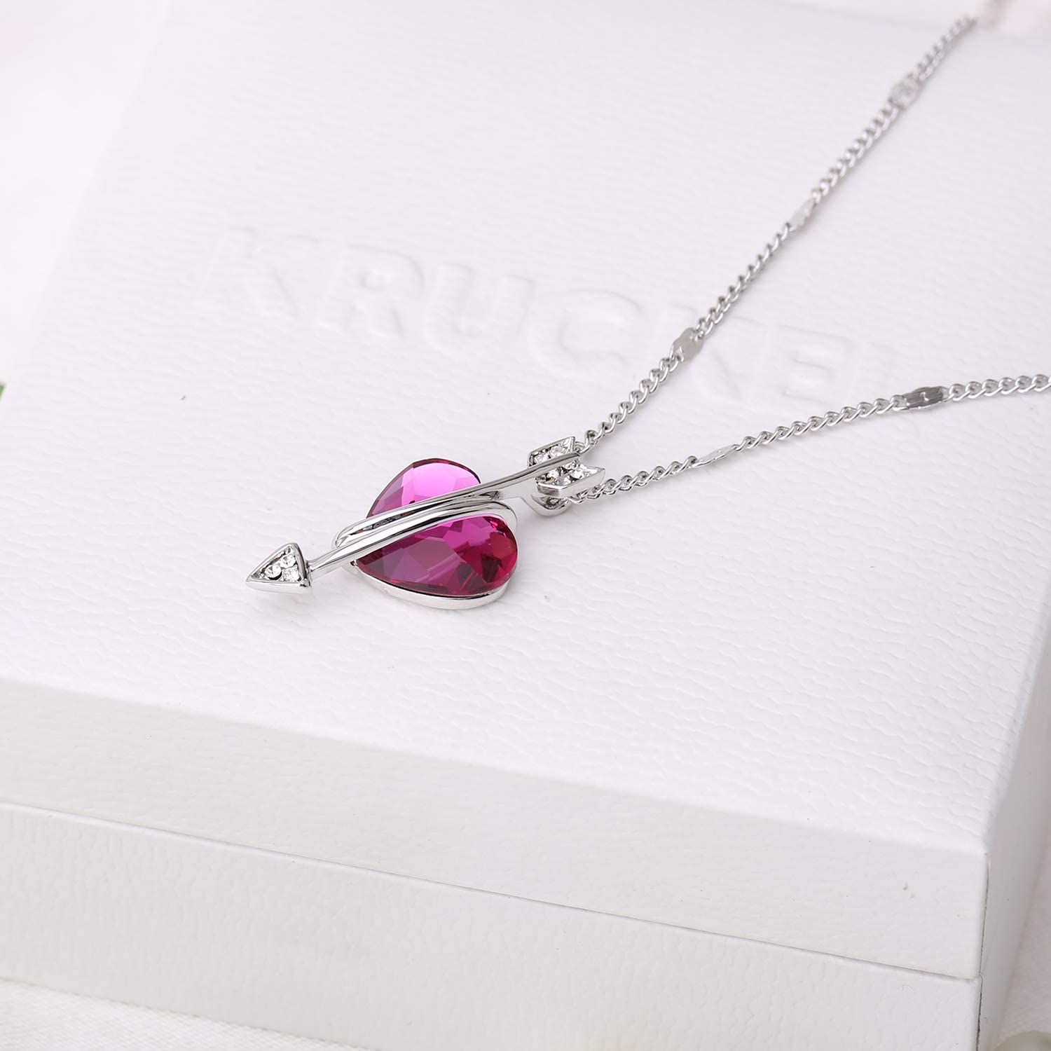 Kruckel; 5041142 Hold ME Tight necklace made with Swarovski Crystal;