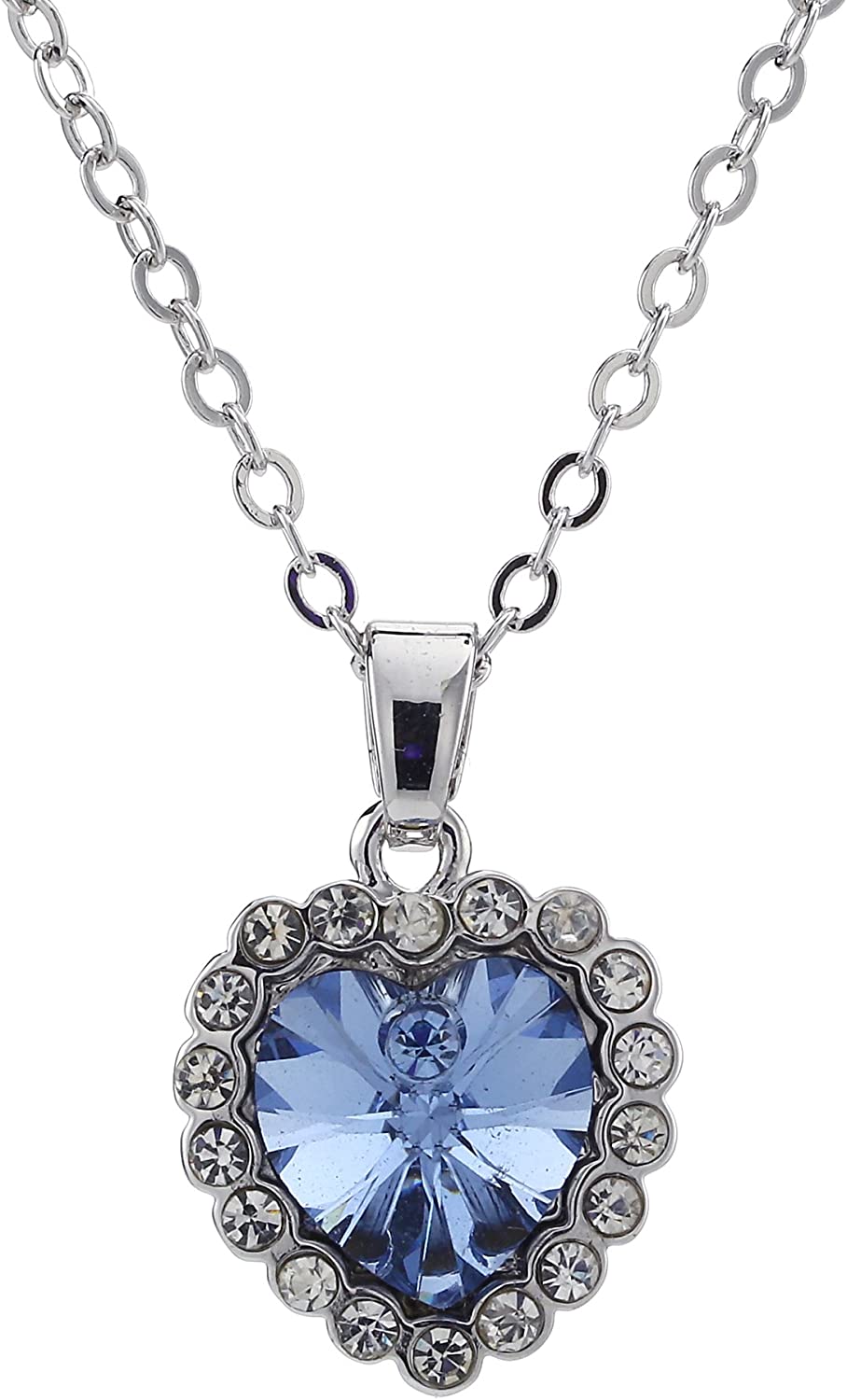 Kruckel; 5041030 Romantic heart Necklace with Swarovski® Element crystal;