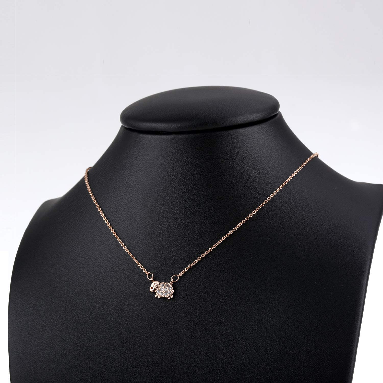 Kruckel; 5011021 Sheep / Mutton / Lamb / Yeanling / Goat Sparkling necklace;