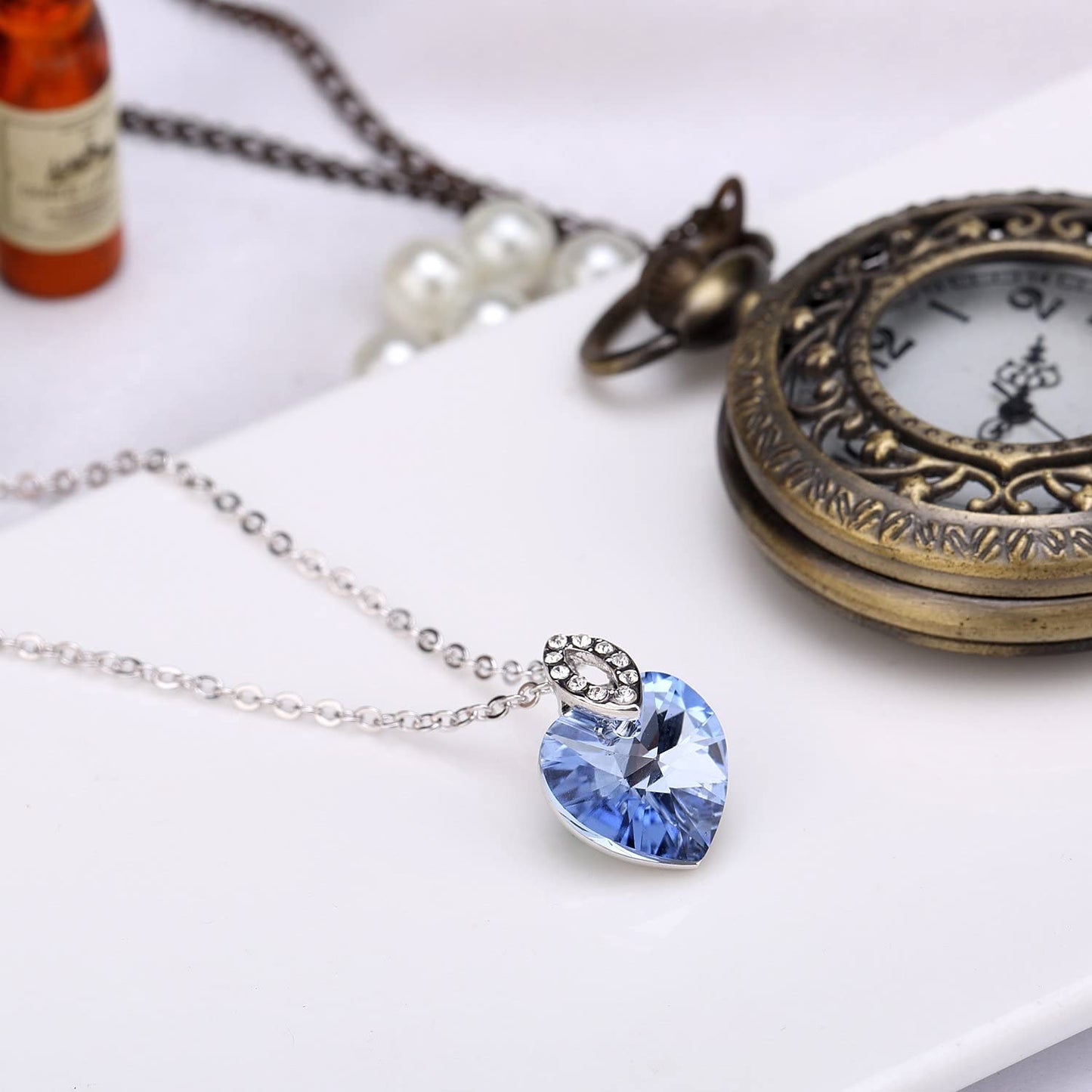 Kruckel; 5031040 Love you Necklace with Swarovski® Element crystal;