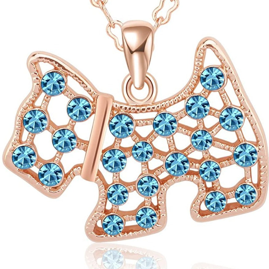 Kruckel; 5011010 My Loyal Partner Rose Gold Plated Necklace;