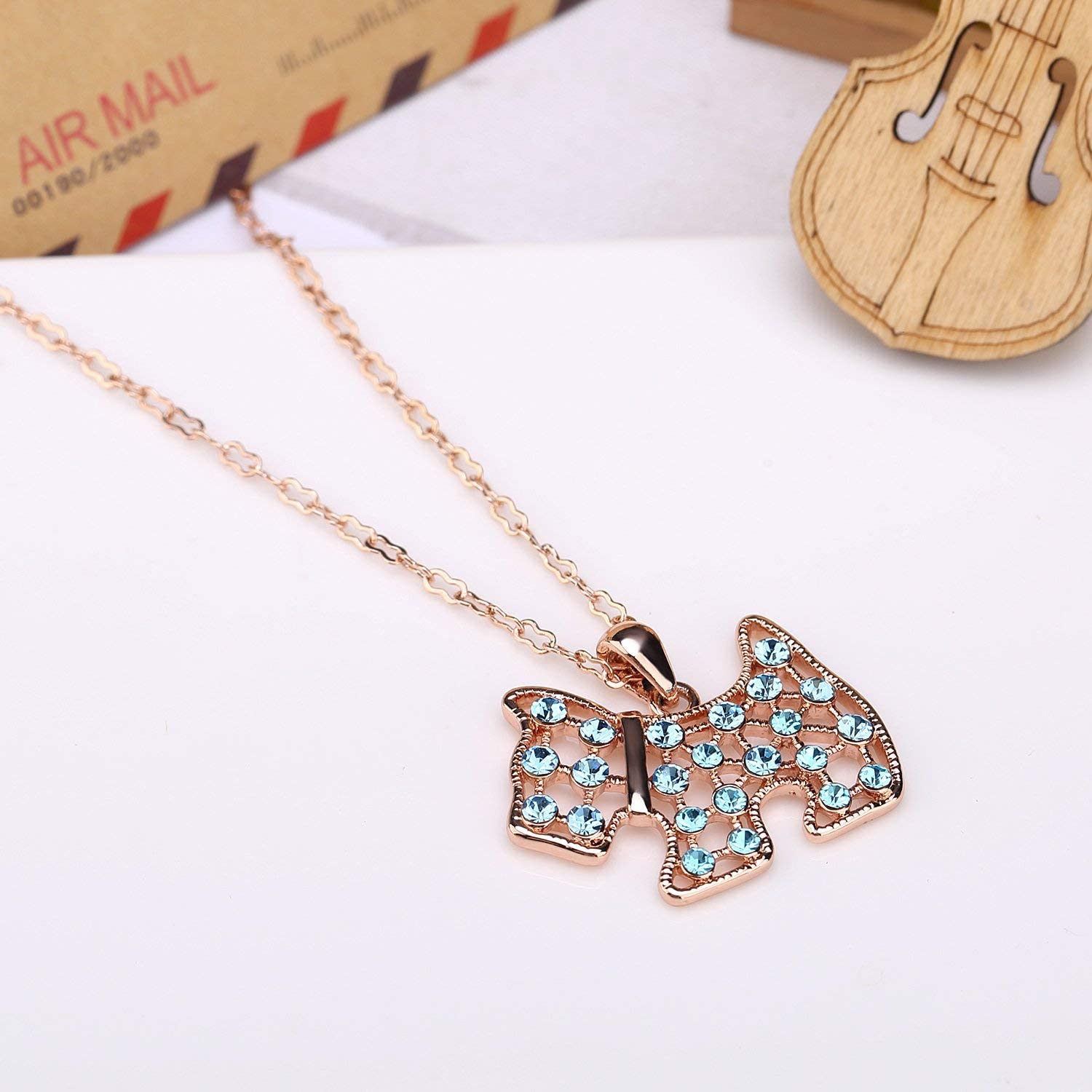 Kruckel; 5011010 My Loyal Partner Rose Gold Plated Necklace;