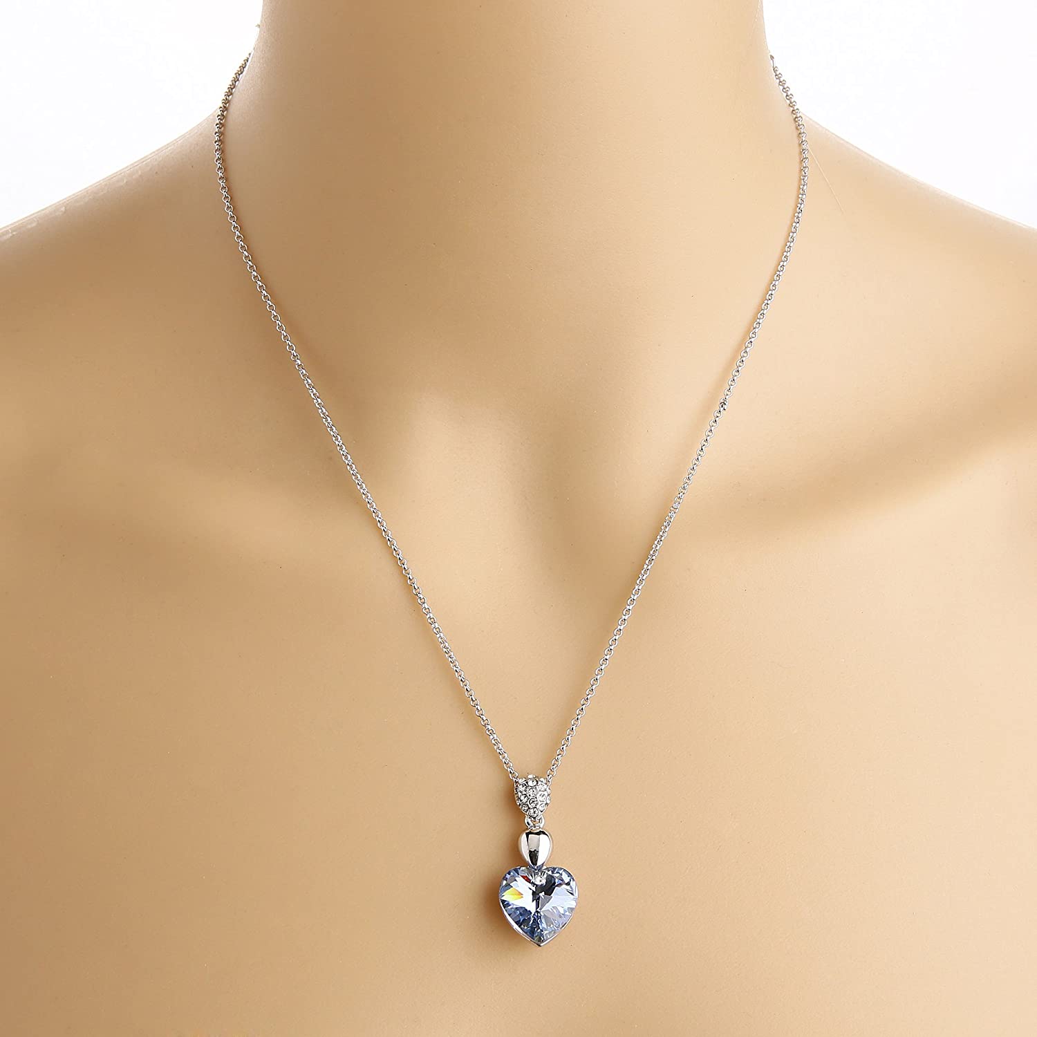 Kruckel; 5031030 Love you Necklace with Swarovski® Element crystal;