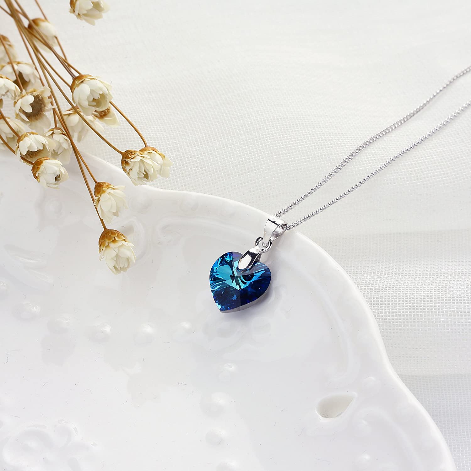 Kruckel; 5031014 Love you Necklace with Swarovski® Element crystal;