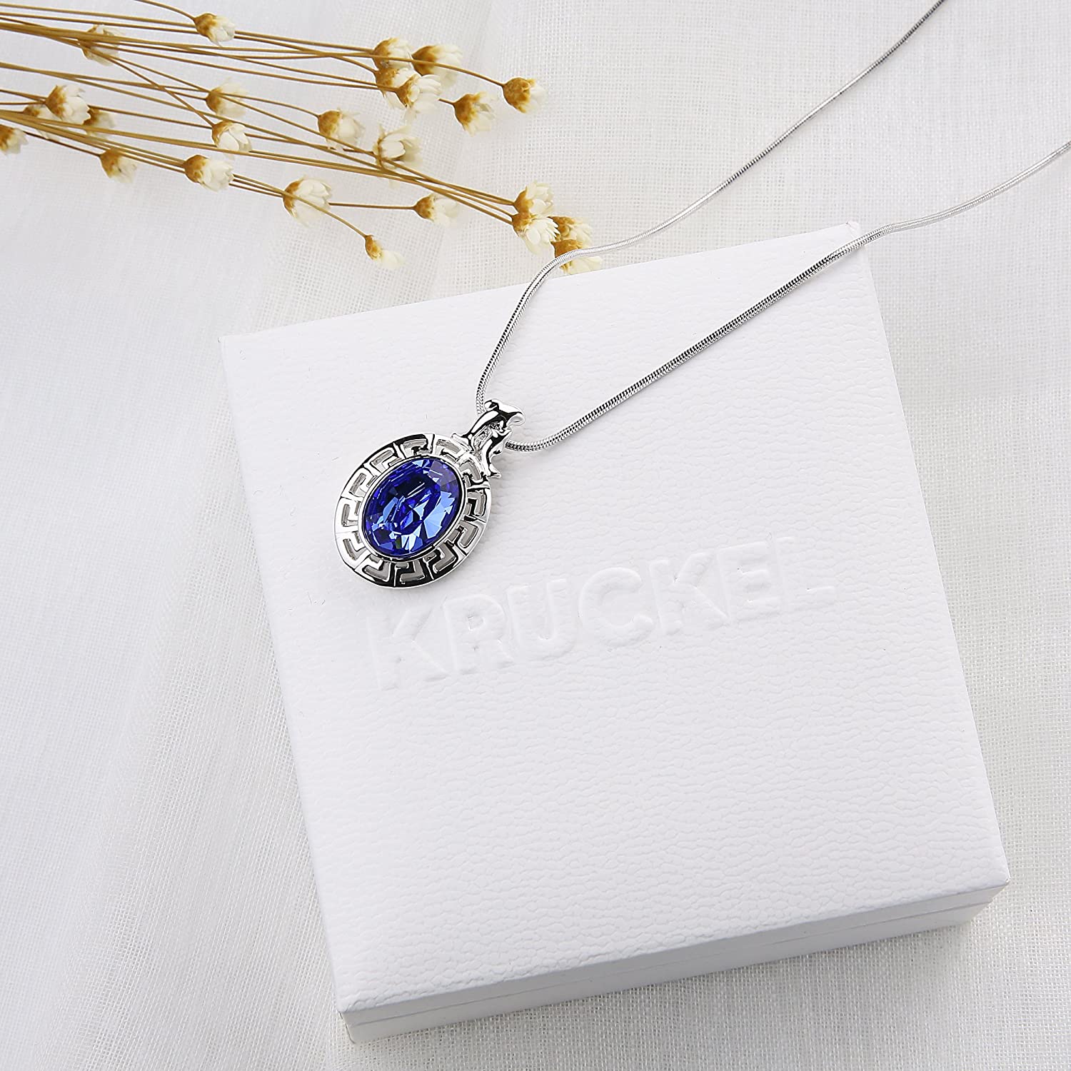 Kruckel; 5051040 “The Millennium Jewel 4” Necklace made with Swarovski Crystals;