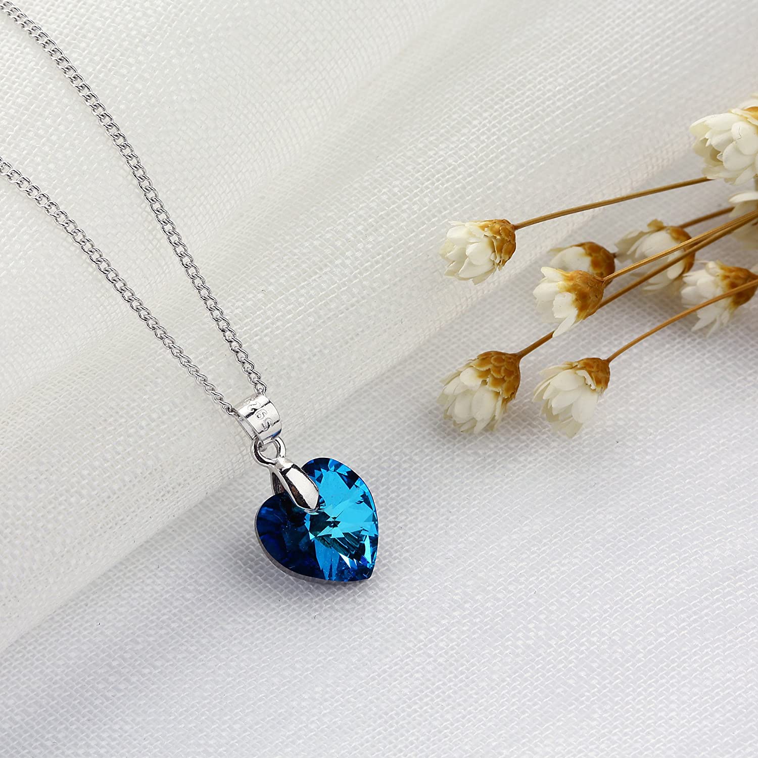 Kruckel; 5031014 Love you Necklace with Swarovski® Element crystal;