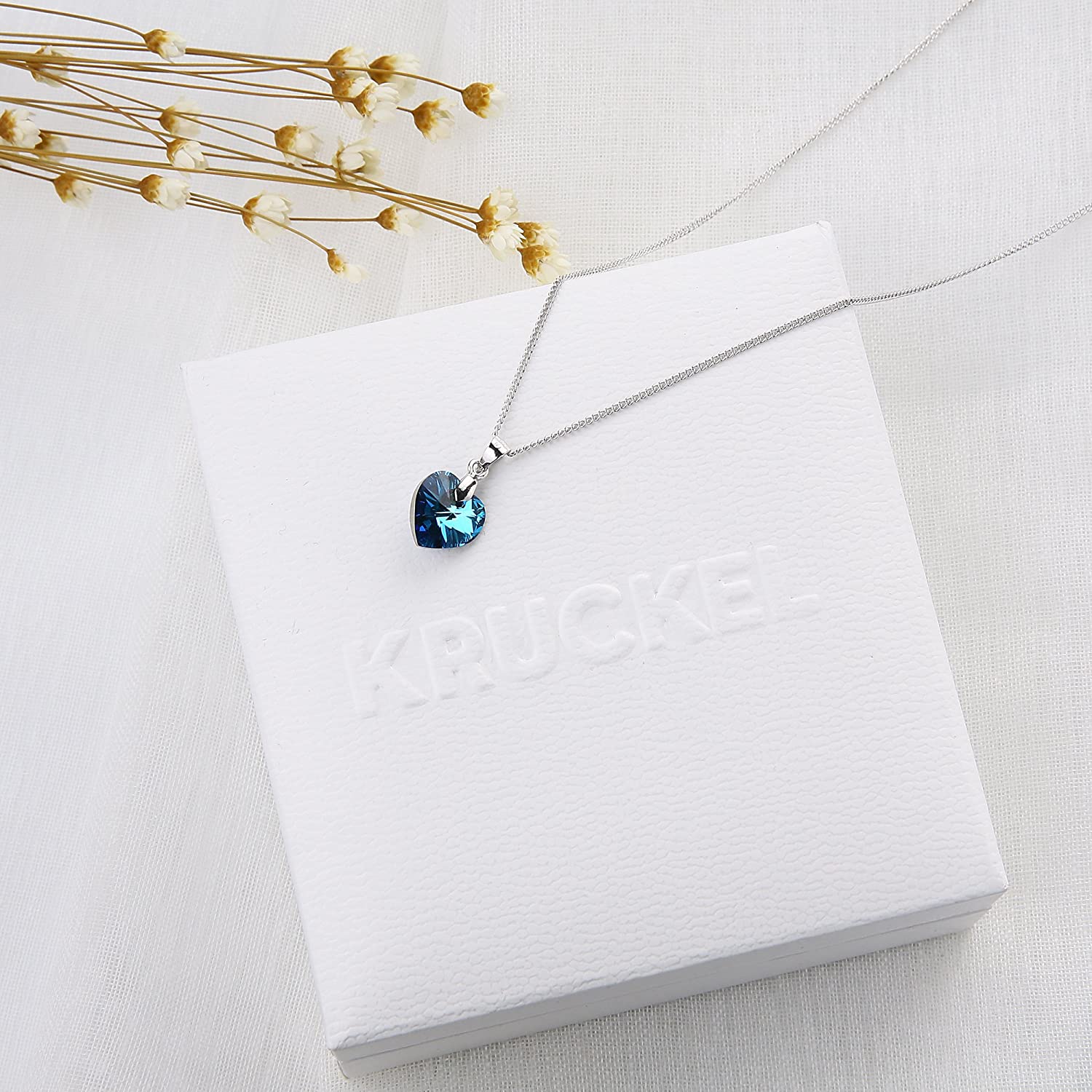 Kruckel; 5031014 Love you Necklace with Swarovski® Element crystal;
