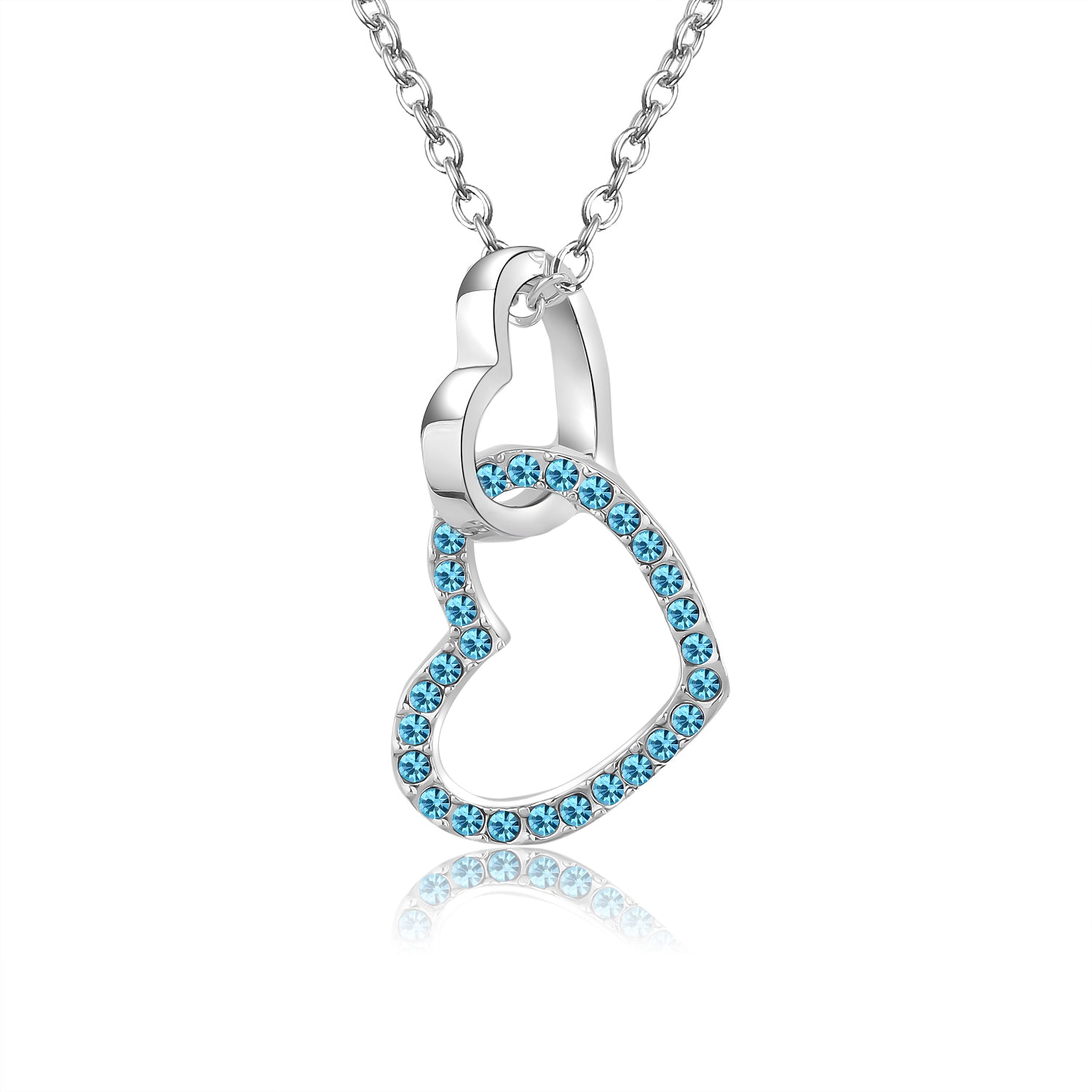 Love you forever Crystals Necklace