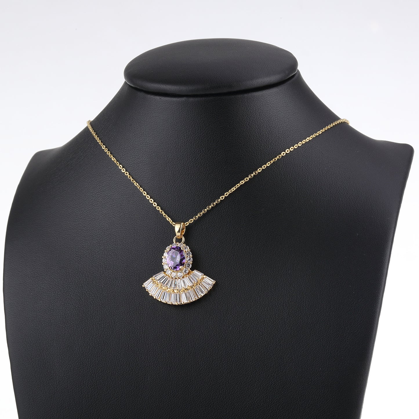 Elsa and Anna Dance Dress Necklace