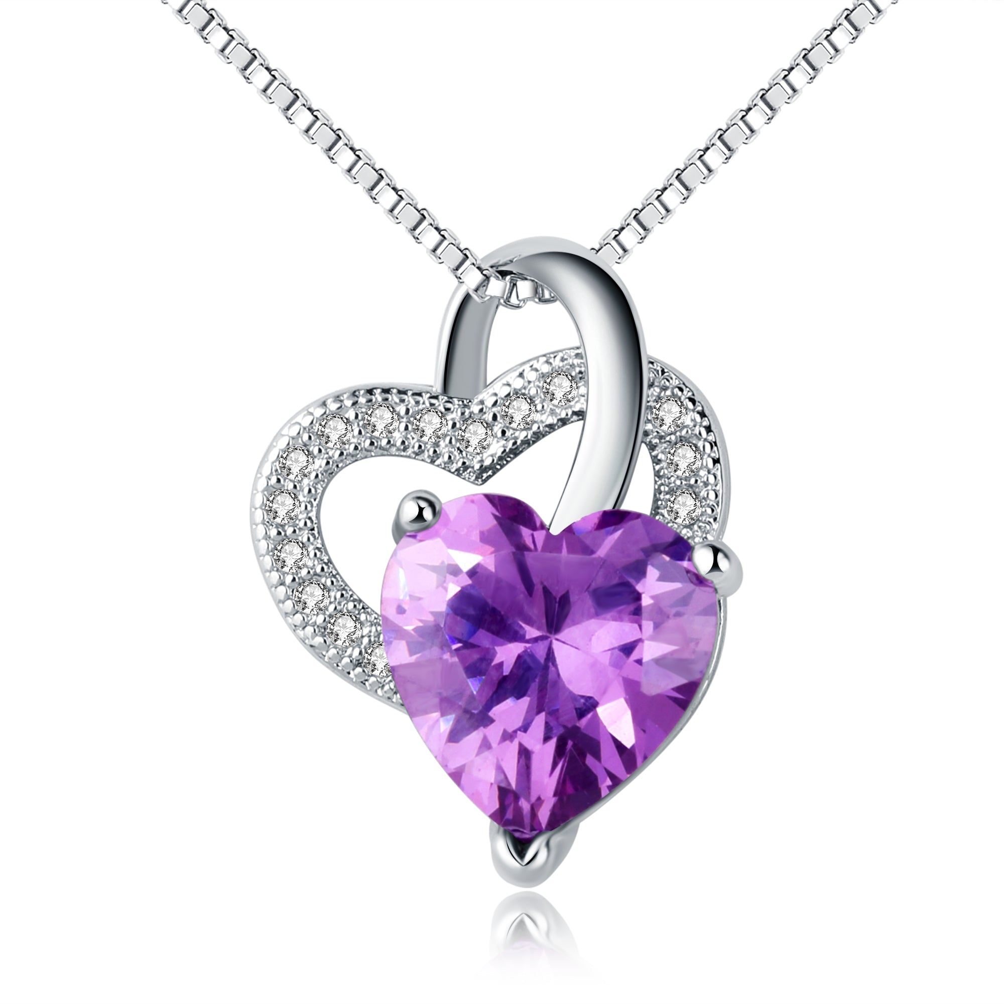 Love you with my whole Heart Crystals Necklace