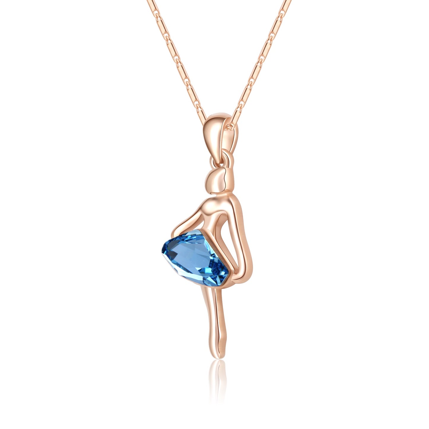Kruckel; 5071020 Sparkling Ballet Tango Dance Necklace;
