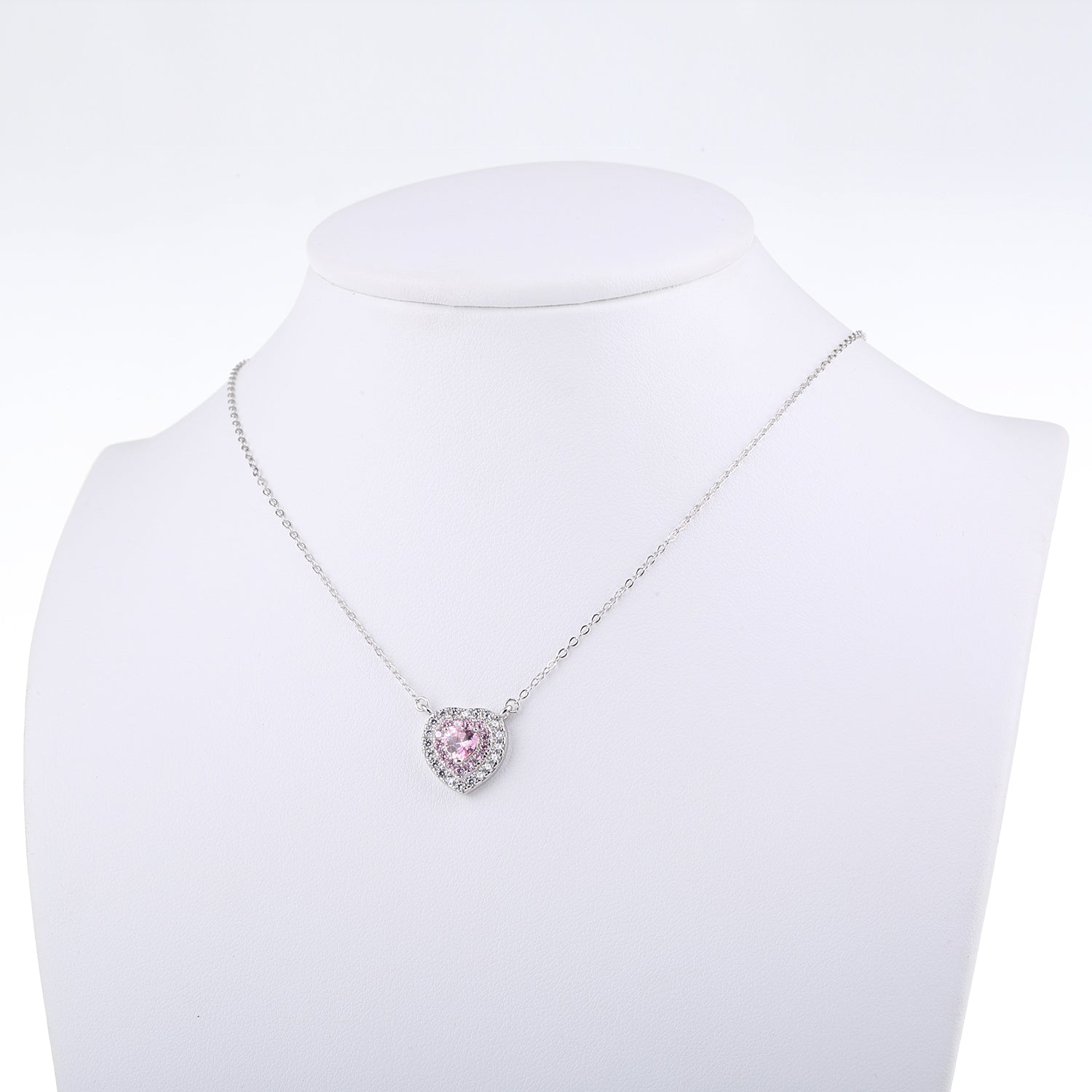 Kruckel; 5041074 Sparkling heart Necklace with Swarovski® Element crystal;