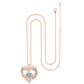 KRUCKEL April Birthstone Crystal Necklace – Elegant Lightweight Pendant for Women