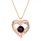 Kruckel February Birthstone Necklace – Purple Crystal Pendant, Lightweight & Elegant Jewelry Gift