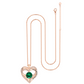 Kruckel May Birthstone Crystal Necklace for Women, Infinity Love Double Heart Pendant paved with Crystals and engraved with I love you for always and forever, Birthday Jewelry Gift for Her Mom Wife