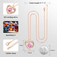 Kruckel October Birthstone Crystal Necklace for Women, Infinity Love Double Heart Pendant paved with Crystals and engraved with I love you for always and forever, Birthday Jewelry Gift for Her Mom Wife