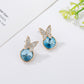 Kruckel Butterfly earrings made with Swarovski Crystals