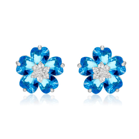 Kruckel You are Unique, always beautiful, full of joy, I love you with all my hearts earrings made with Zirconia