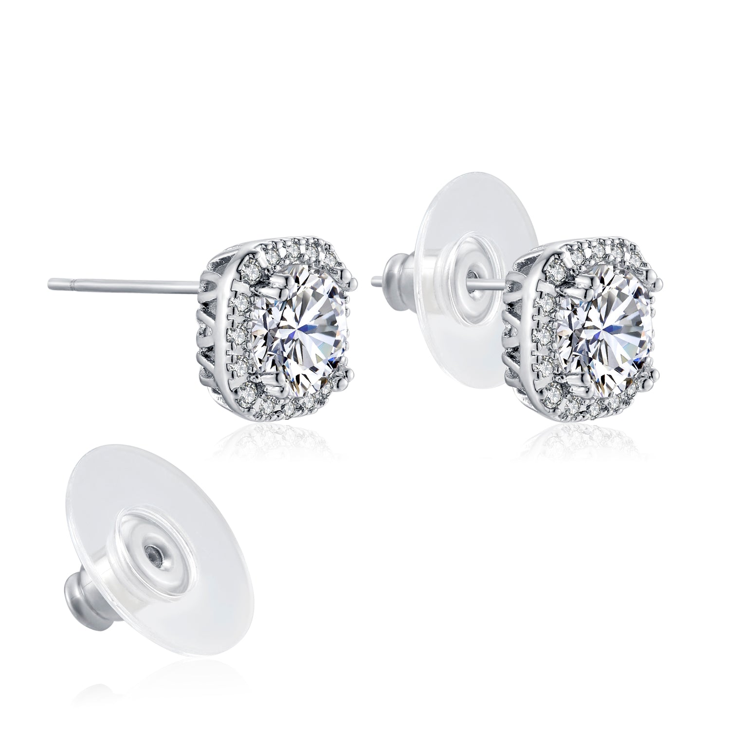 Kruckel Wonderful day, happy, lovely, shine, lucky, everything is easy, Yeah! earrings made with Zirconia ¡V 7061051