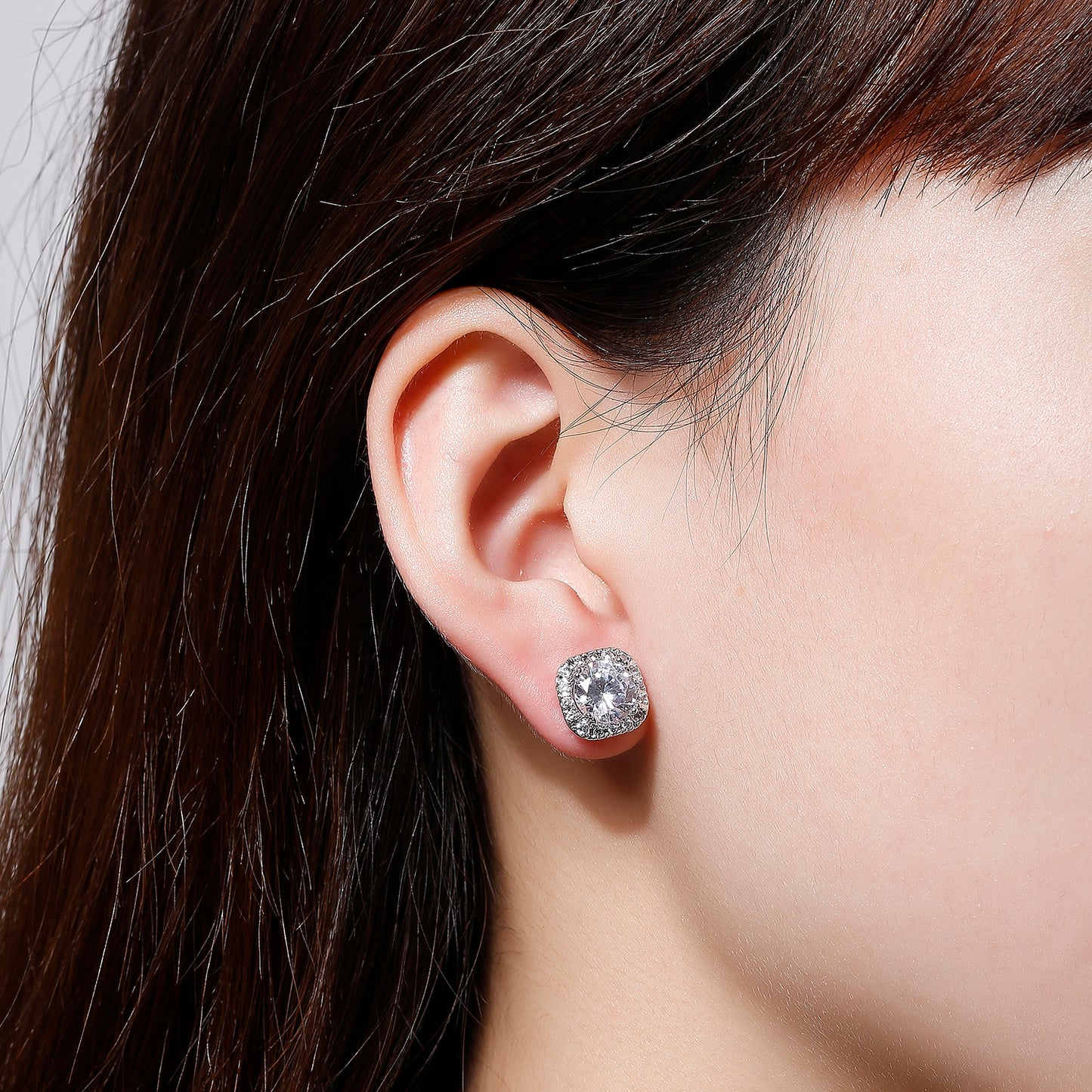 Kruckel Wonderful day, happy, lovely, shine, lucky, everything is easy, Yeah! earrings made with Zirconia ¡V 7061051