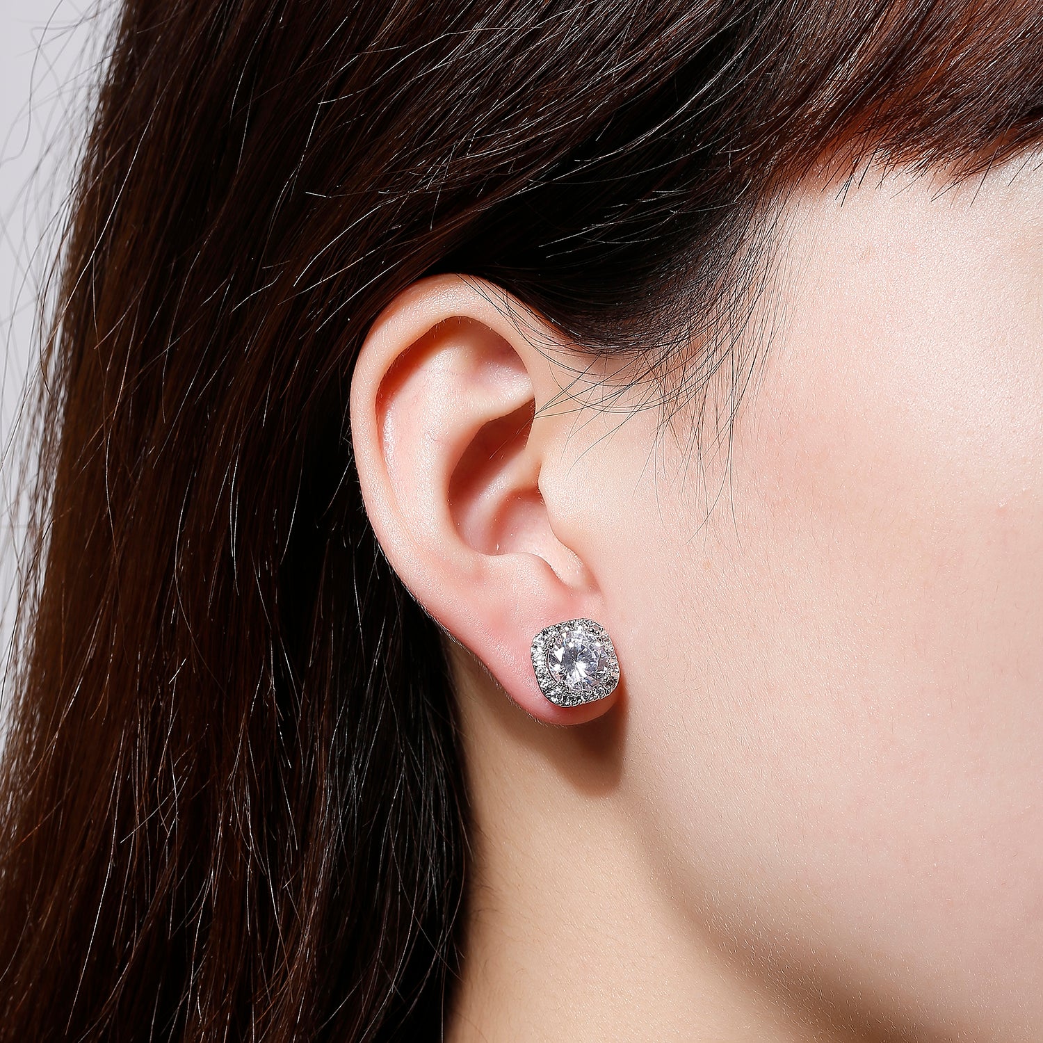 Kruckel Wonderful day, happy, lovely, shine, lucky, everything is easy, Yeah! earrings made with Zirconia ¡V 7061051