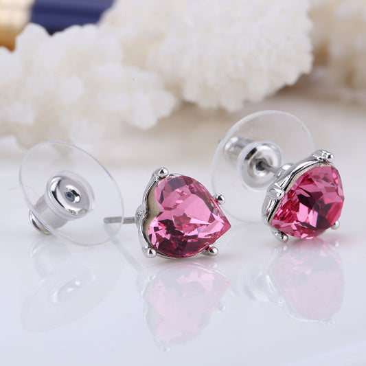 Kruckel I love you forever earrings made with Austrian Crystal ¡V 7031033
