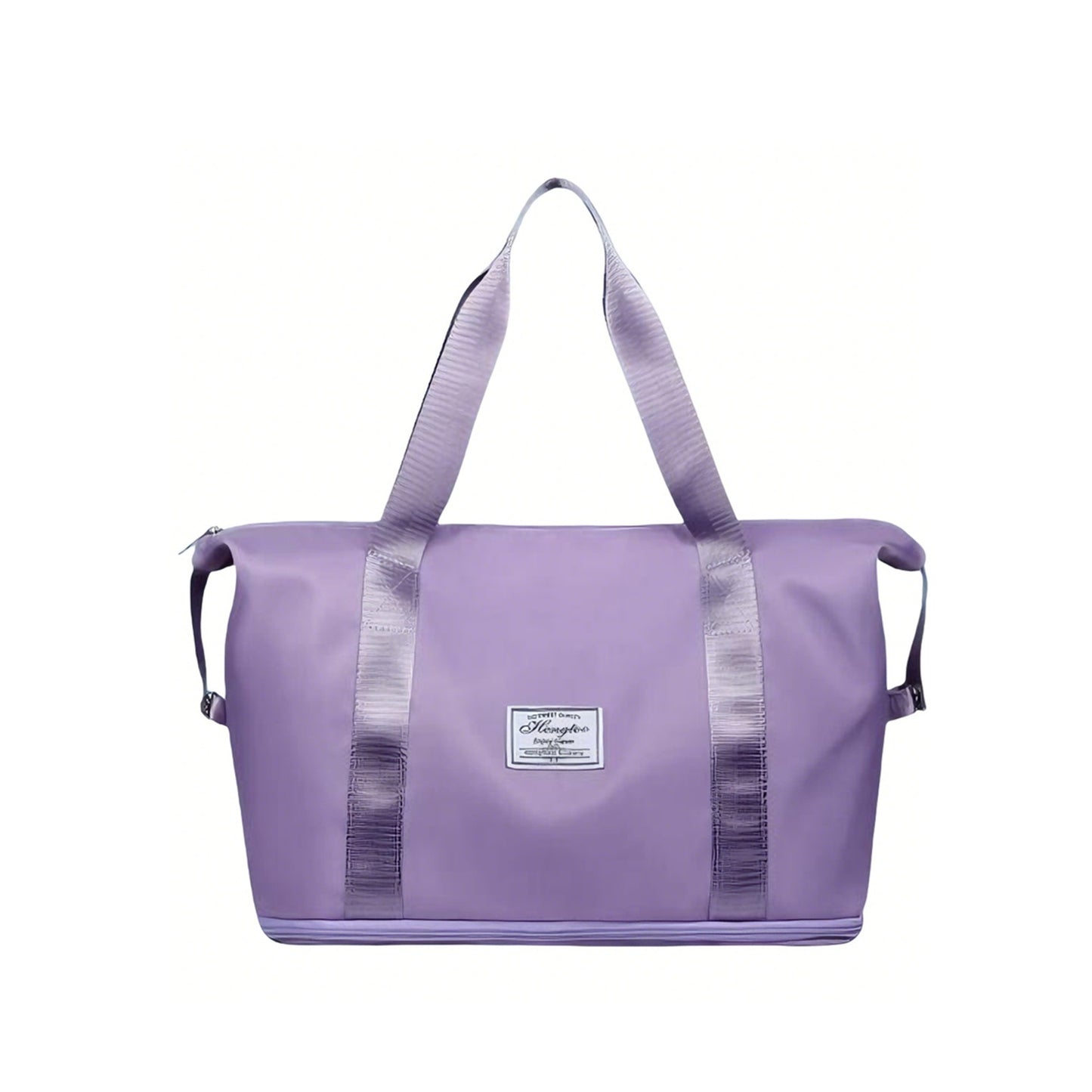 Kruckel Tote Bag for Women, Lightweight Tote Bag with Compartments Shoulder Bag Handbag for Travel, Work, Gym (Lavender)