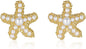 KRUCKEL Beaded Starfish Stud Earrings - 7019016