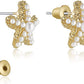 KRUCKEL Beaded Starfish Stud Earrings - 7019016