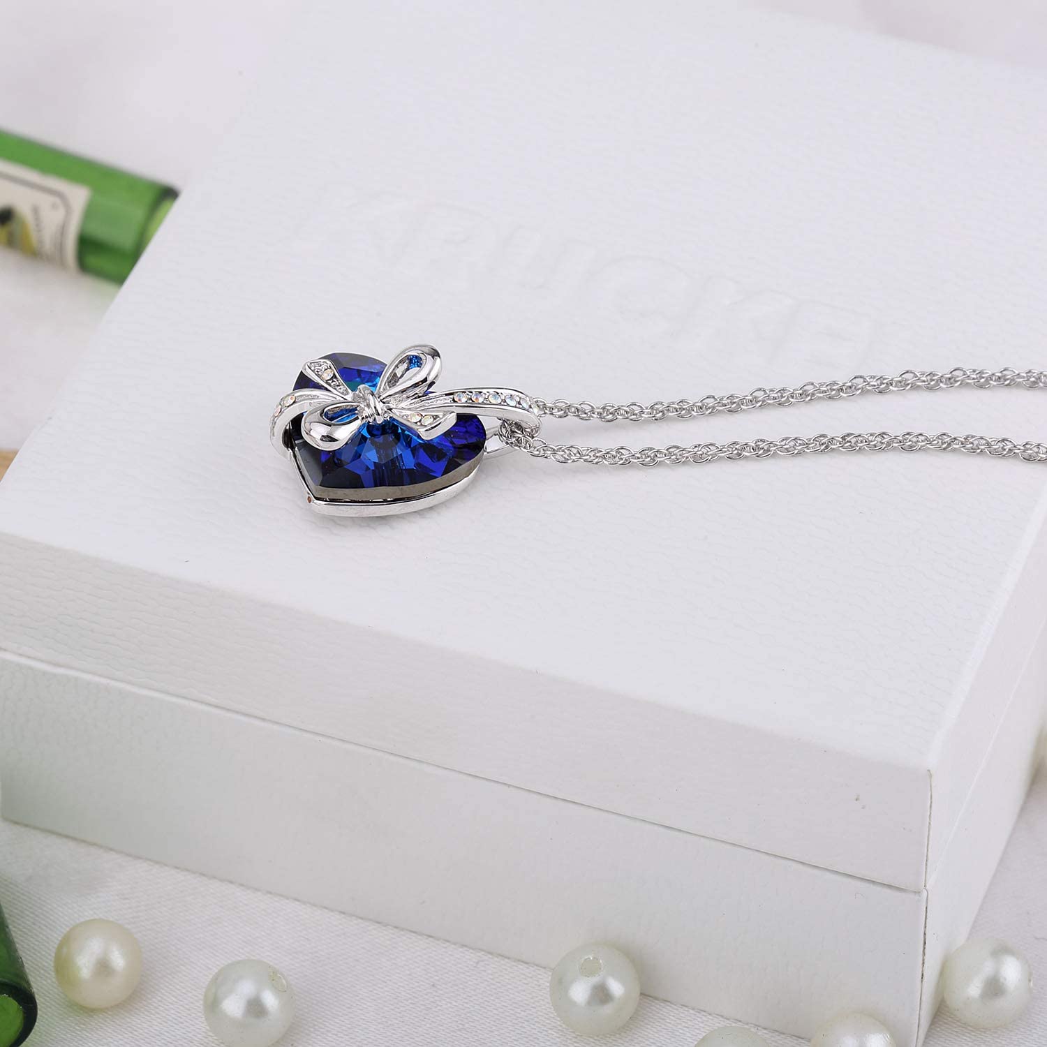Kruckel; 5041120 Give my Heart to you Necklace with Swarovski® Element crystal;