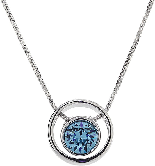 Kruckel; 5061070 Feel-So-Cool You are Always on My Mind White Gold Plated Necklace;