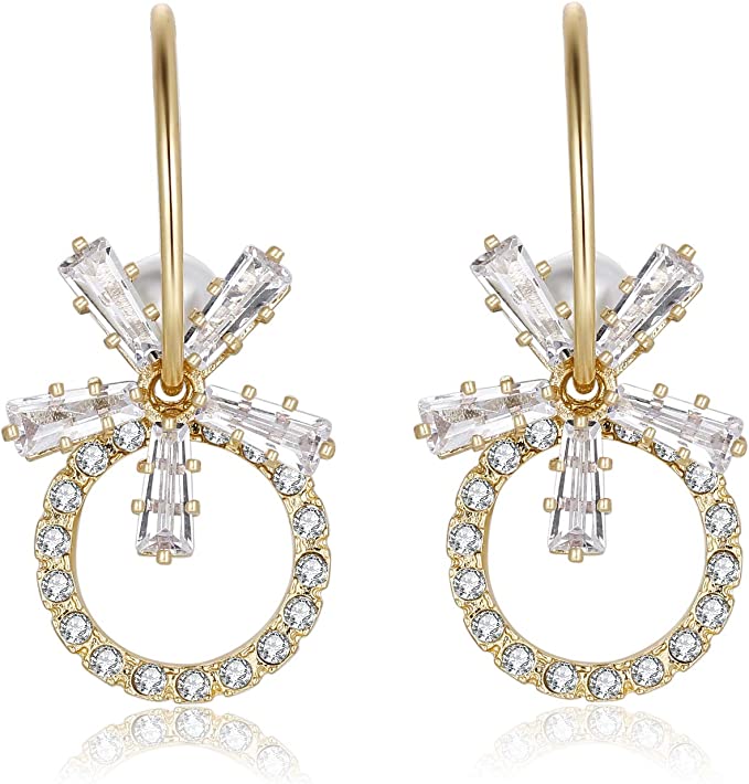 KRUCKEL Sparkling Butterfly Stud Earrings - 7029046