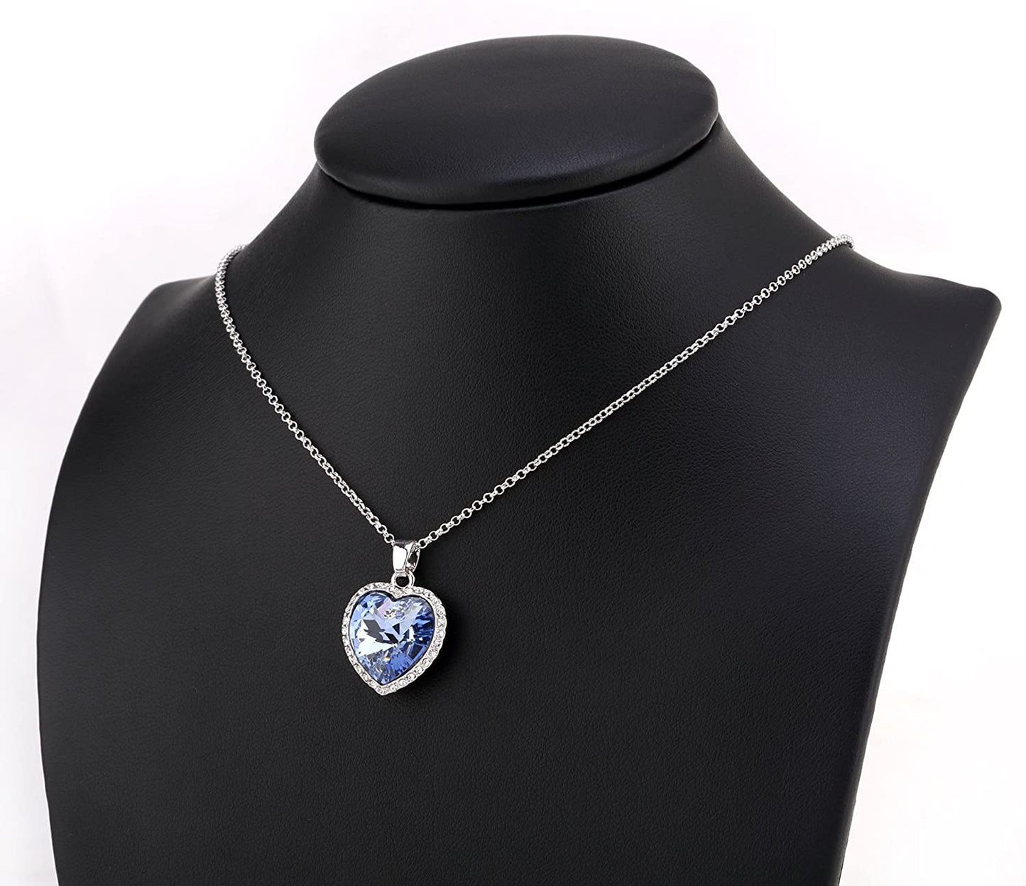 Kruckel; 5041020 Romantic heart Necklace with Swarovski® Element crystal;
