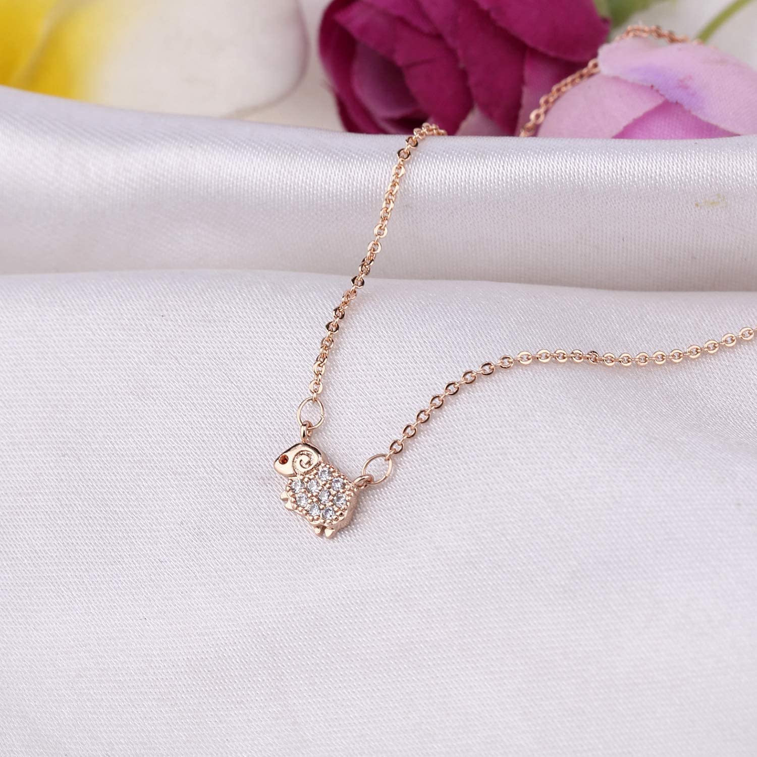 Kruckel; 5011021 Sheep / Mutton / Lamb / Yeanling / Goat Sparkling necklace;