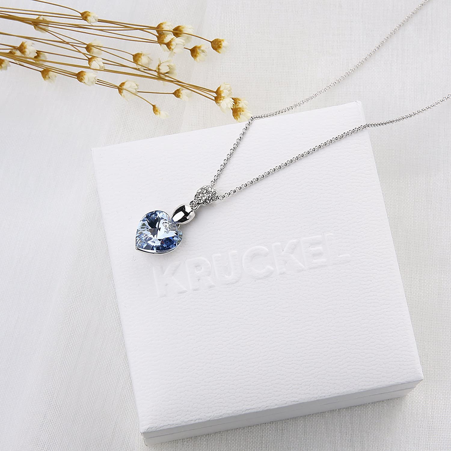 Kruckel; 5031030 Love you Necklace with Swarovski® Element crystal;