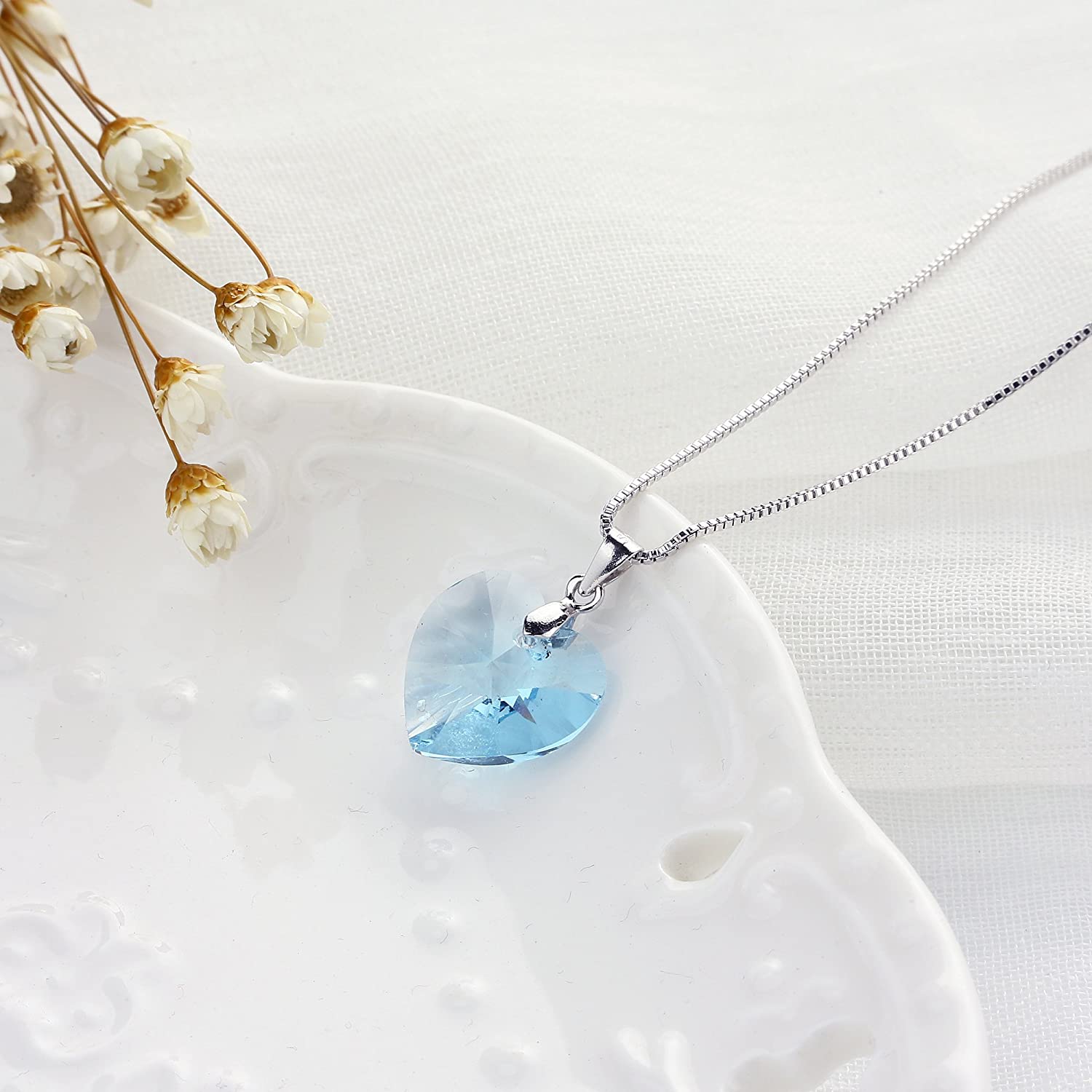 Kruckel; 5031018 Love you Necklace with Swarovski® Element crystal;