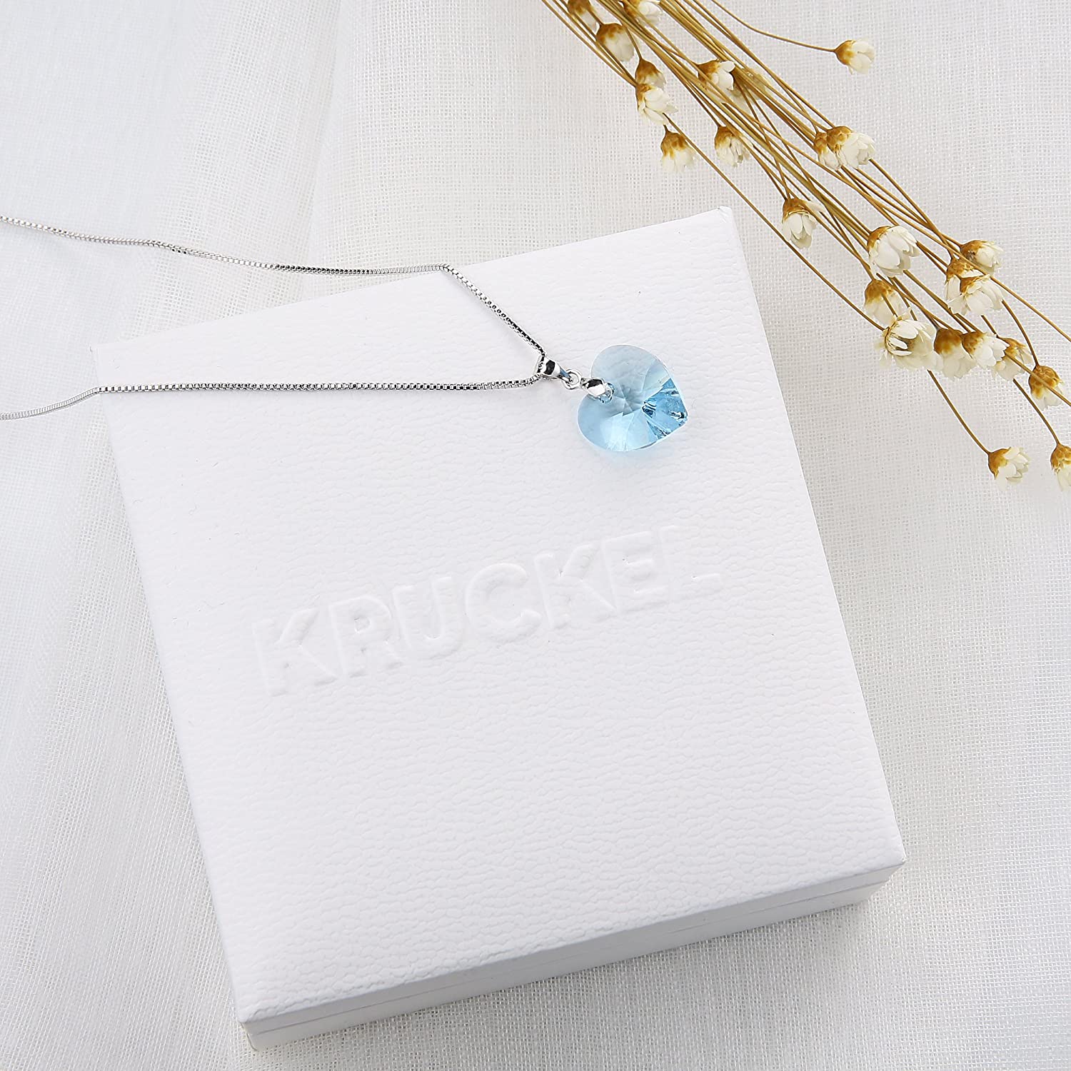 Kruckel; 5031018 Love you Necklace with Swarovski® Element crystal;