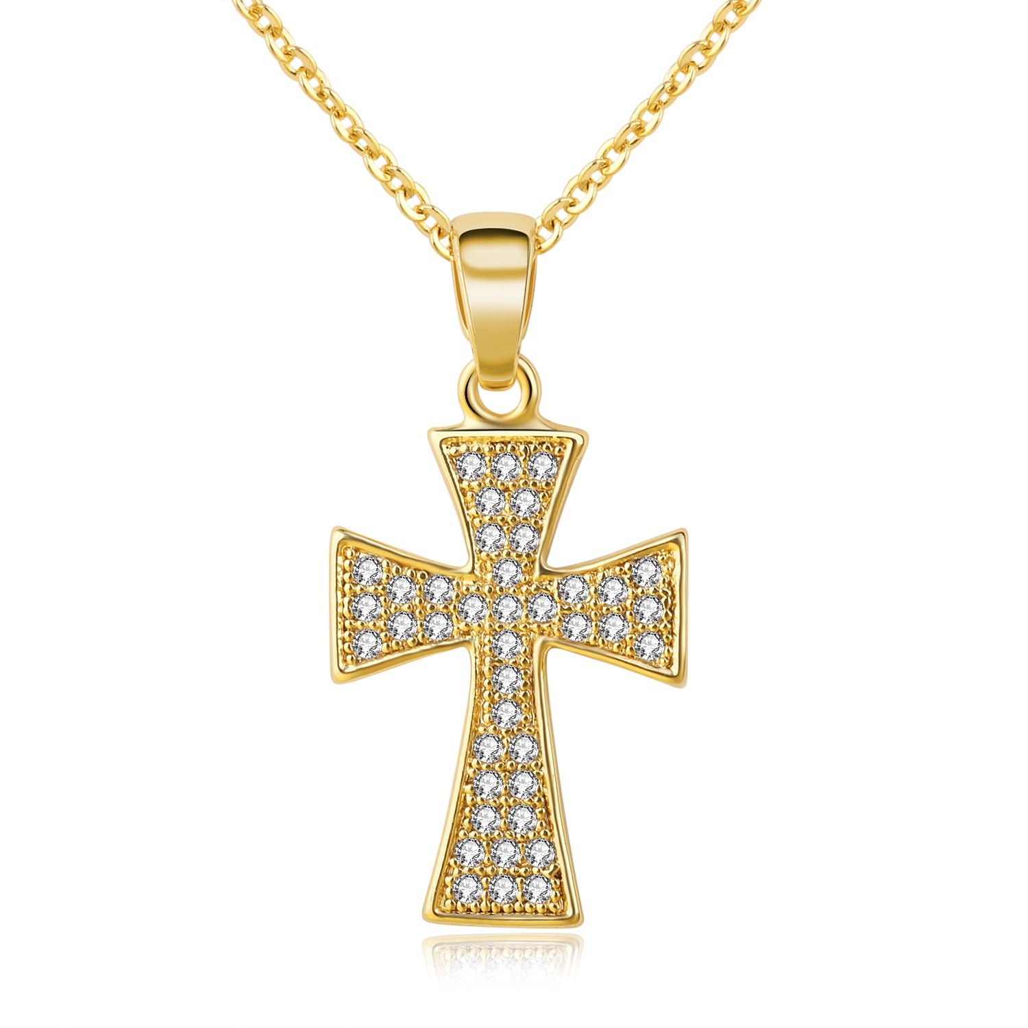 Amazon.com: SWAROVSKI Crystal Cross Necklace by Bjcrystalgifts Made Crystal  Component : Clothing, Shoes & Jewelry