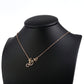 Openwork Love Crystals Necklace