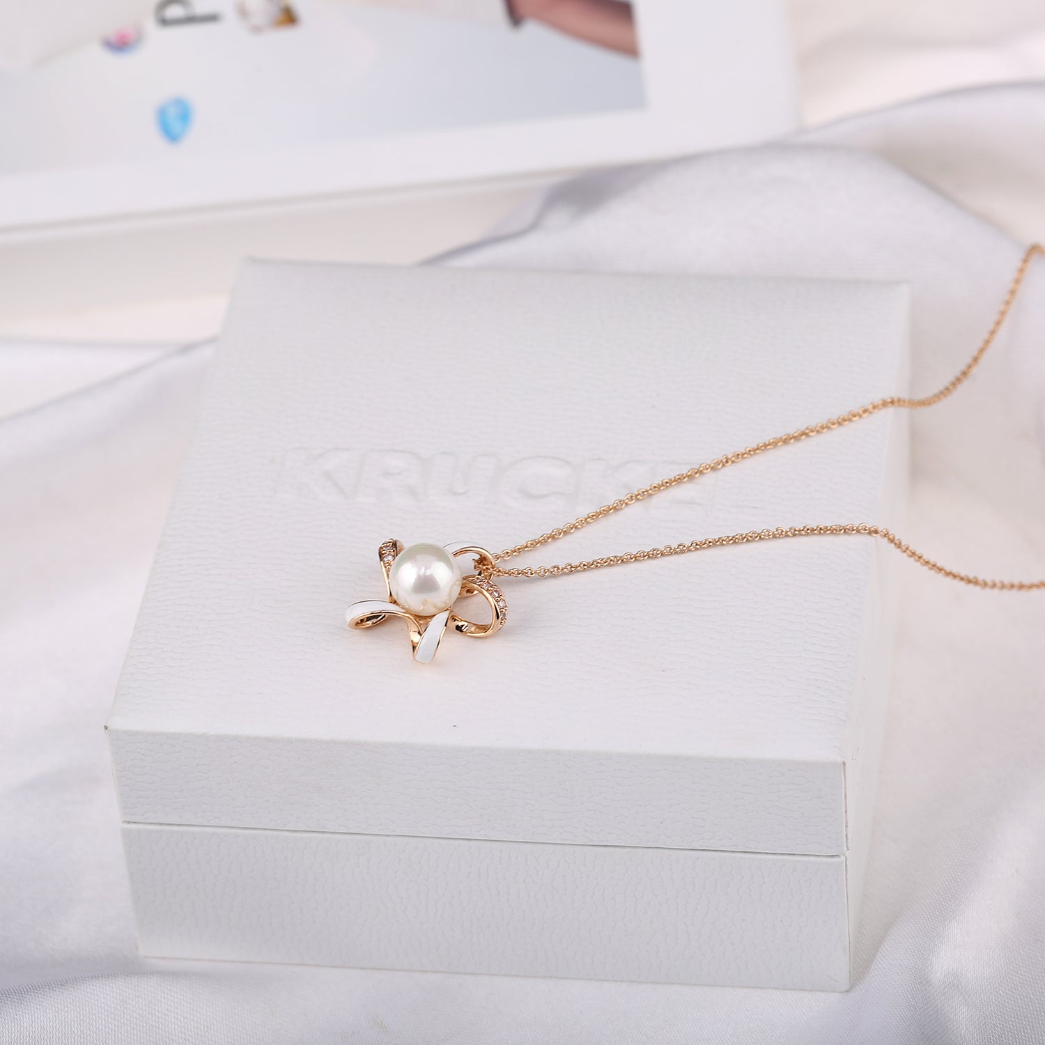 Celestial Sparkling Star and Sun Crystals Necklace