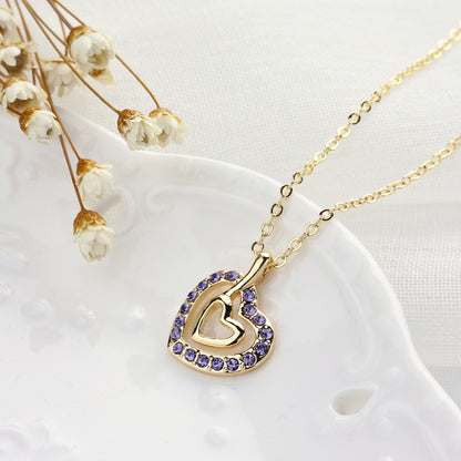 You are not alone Crystals Necklace