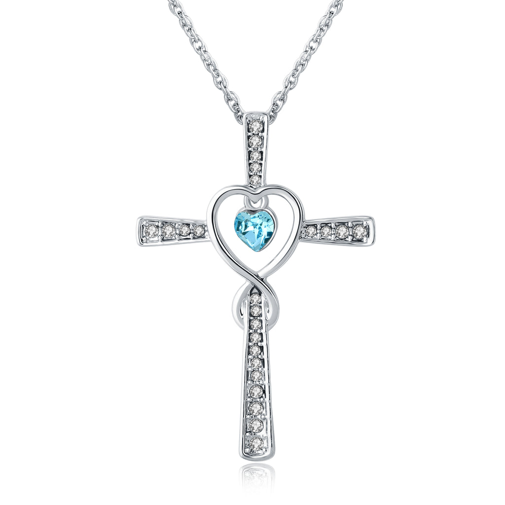 You are my Hiding Place Swarovski Crystals Necklace