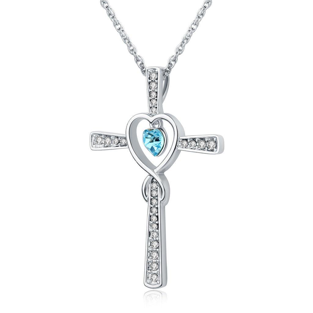 You are my Hiding Place Swarovski Crystals Necklace