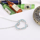 We are joint together Crystals Necklace